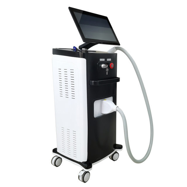 High power diode laser with nice cooling technology for hair removal with painless